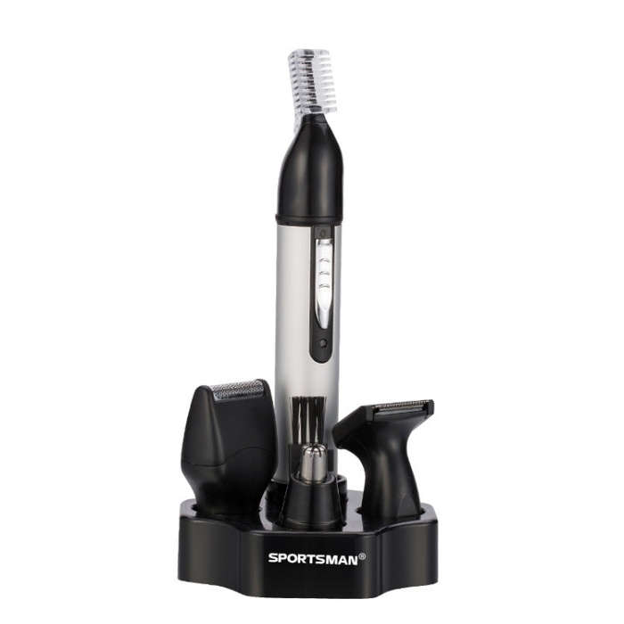 SPORTSMAN SM-418 Electric Mini Shaving Eyebrows Hair Nose Hair Trimmer USB(White)