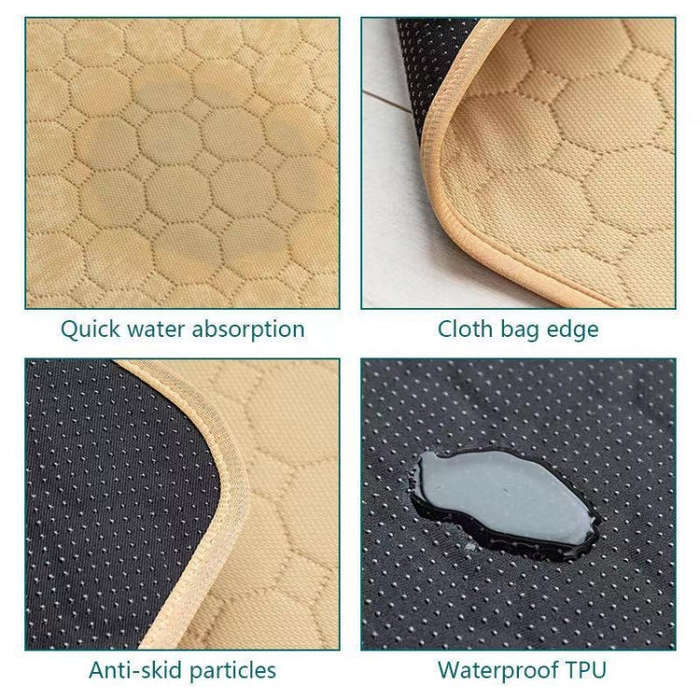 67x50cm Car Pet Injection Pad Waterproof Pad Cat Dog Sofa Waterproof Diapholic Carpet Water Absor...