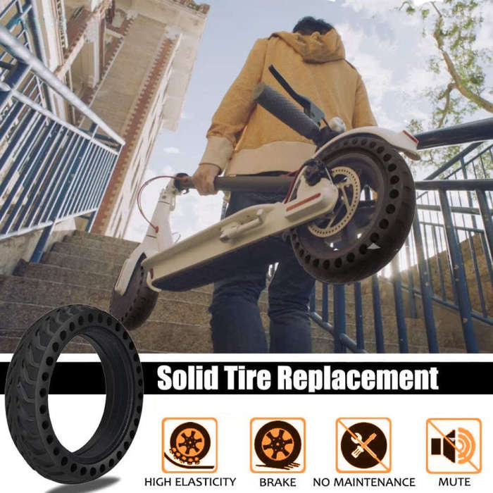 8.5 Inch Electric Scooter Honeycomb Anti-Explosive Tire Resistant Rubber Tire For Xiaomi Mijia M3...