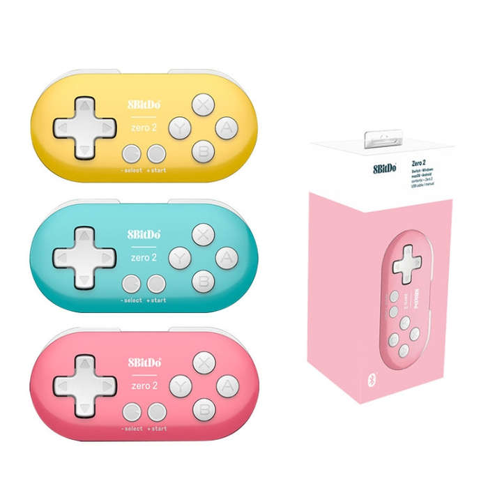 8Bitdo Zero2 Wireless Bluetooth Mini Handle For Switch / Windows / Android / MacOS / Steam / Resp...