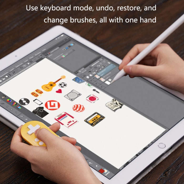 8Bitdo Zero2 Wireless Bluetooth Mini Handle For Switch / Windows / Android / MacOS / Steam / Resp...