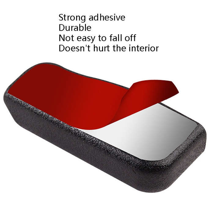 1pair Car Driving Control Unit Paste Mobile Phone Holder Adjustable Width Vehicle Navigation Stan...