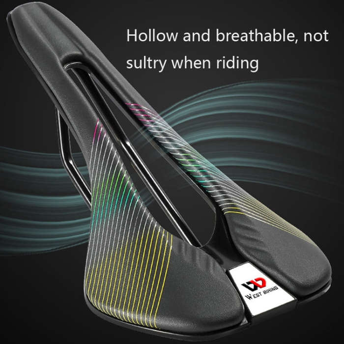 WEST BIKING YP0801118 Bicycle Comfort Cushion(Black)