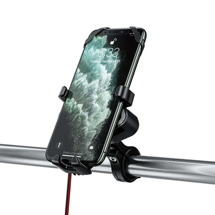 M10 2.4A Charging Version Kewig Motorcycle Electric Car Mobile Phone Navigation Waterproof Bracket