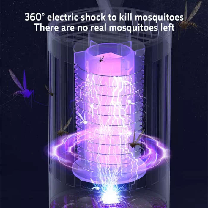 DAI HEART Electric Mosquito Killer Lamp Outdoor Household Photocatalyst Mosquito Killer,Style: Re...