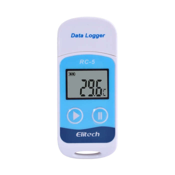 TTE35065 Digital USB Temperature Data Logger for Warehouse Storage, Refrigerated, Cold Storage an...
