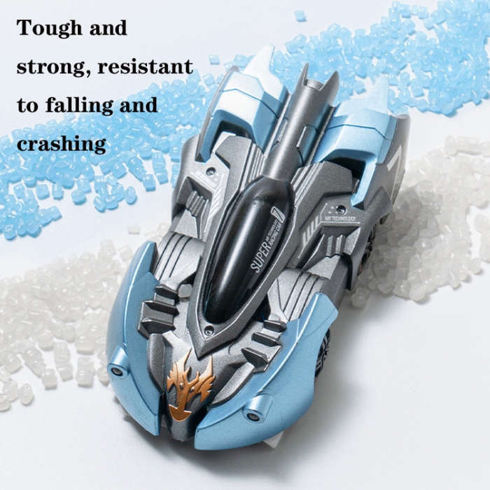 Remote Control Wall Climbing Car Mini Electric Remote Control Car Children Toy(Red Flame Watch RC...