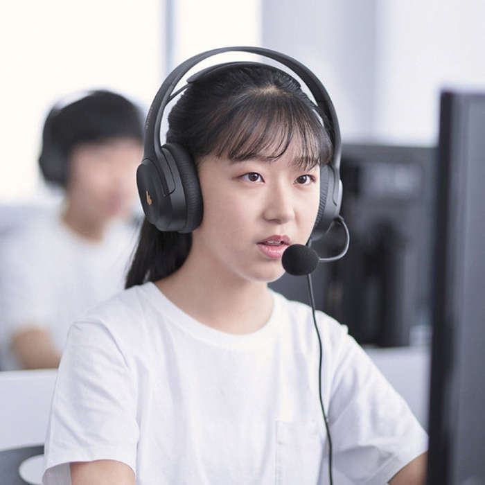 Edifier USB K5000 Mock Exam Headset Online Class Education Oral Training Headset, Cable Length: 2...