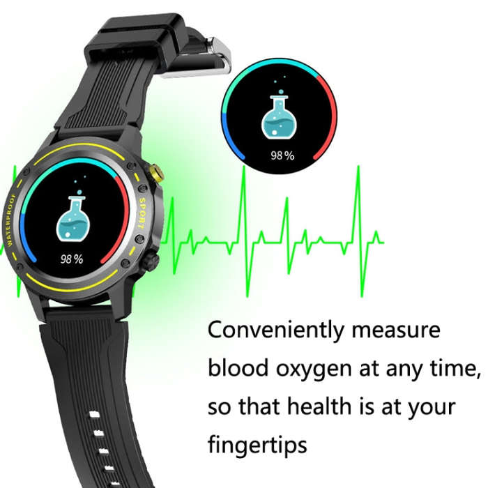 OD-1 Heart Rate Sphygmomanometer Step Body Temperature Waterproof High-Quality Speaker Bluetooth ...
