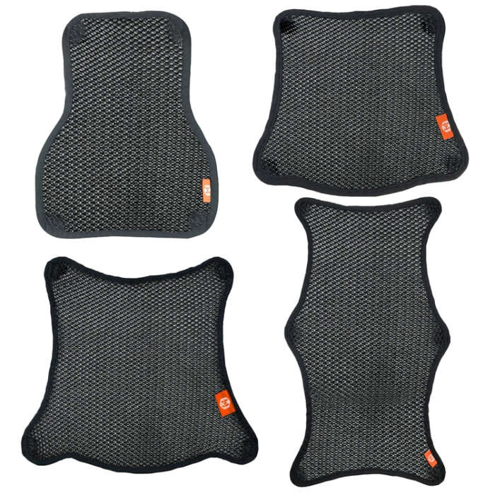 HOUZHI MTZT1010 Motorcycle Sun Insulation Cushion 3D Grid Breathable Sweating Cool Seat Cover, St...