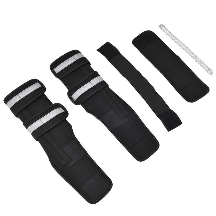 Pet Dog Leg Knee Guard Surgery Injury Protective Cover, Size: M(Support Strips Model (Red))