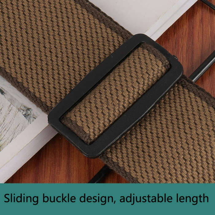 3 PCS Printed Ukulele Guitar Strap, Length: 85-135cm(Yellow and Letter)