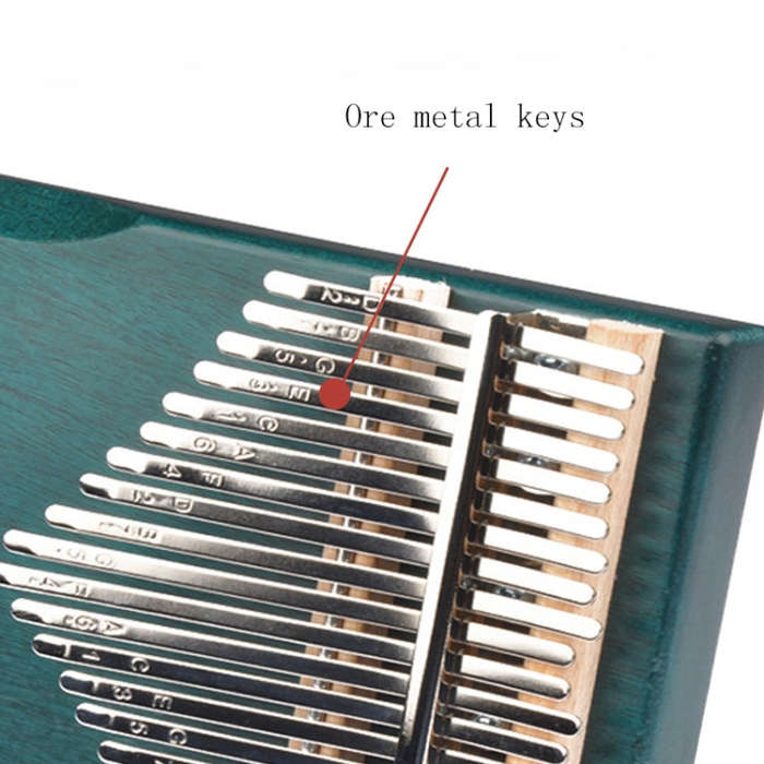 21-Tone Thumb Piano Kalimba Portable Musical Instrument(Wooden Kit)