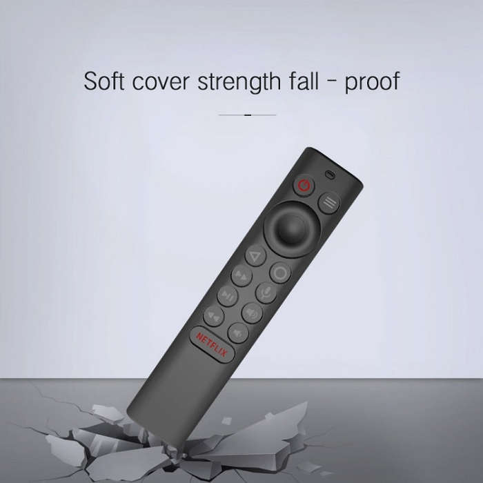 2 PCS Y7 Remote Control Silicone Protective Cover For NVIDIA Shield TV Pro/4K HDR(Luminous Blue)