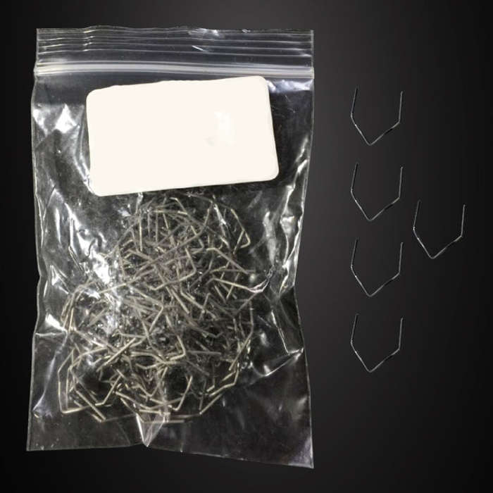 500pcs /Pack Auto Bumper Plastic Repair Welding Machine Hot Melt Plastic Welding Tool Welding Wir...