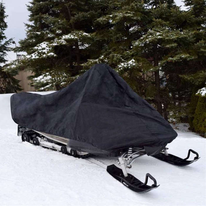 Outdoor Snowmobile Waterproof And Dustproof Cover UV Protection Winter Motorcycle Cover, Size: 29...