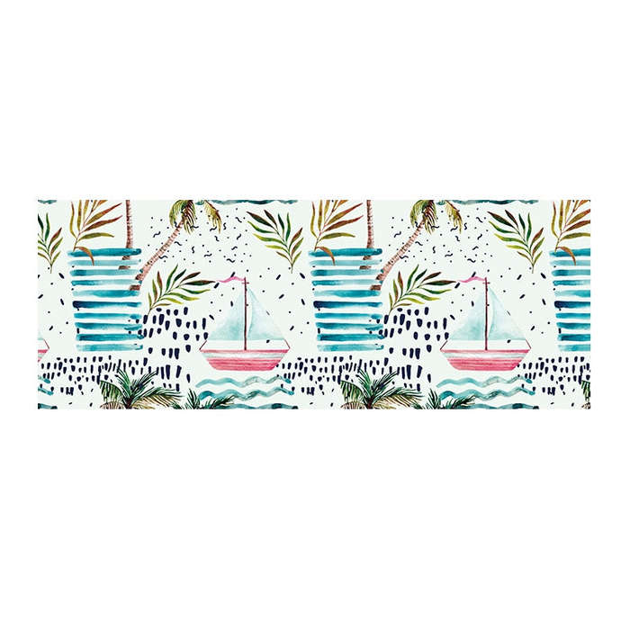 900x400x3mm Office Learning Rubber Mouse Pad Table Mat(14 Tropical Rainforest)