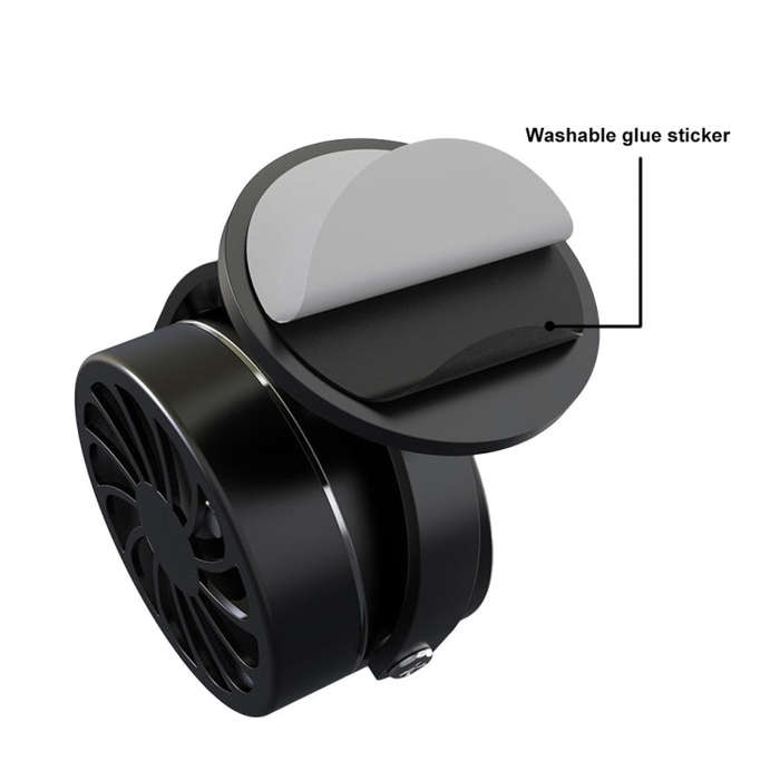 Aromatherapy Car Ornaments Automotive Accessories Solar Perfume Seat(White)