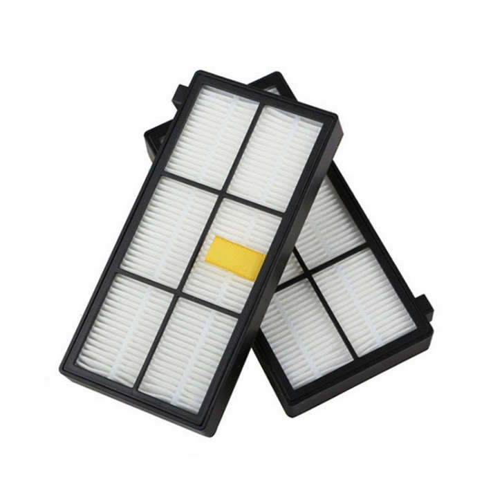 Robot Sweeping Brush + Hypa Filter + Triangle Side Brush For iRobot 800 960(Black)