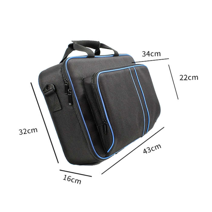 Handle Protection Portable Bag Game Machine Double Shoulder Handbag For PS5(without LOGO)