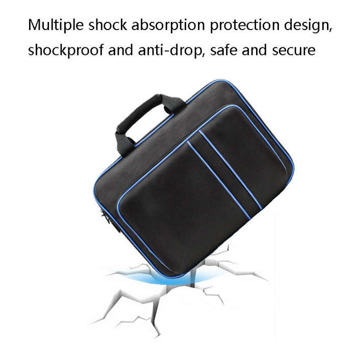 Handle Protection Portable Bag Game Machine Double Shoulder Handbag For PS5(without LOGO)