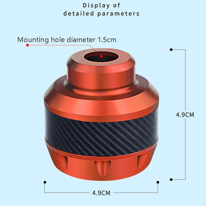 1pair TF-1783 Motorcycle Accessories Modified Electric Car Anti-Drop Cup Aluminum Alloy Shock Abs...