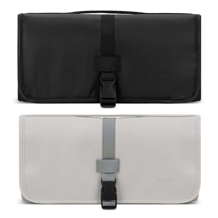 Baona BN-DS004 PU Leather Portable Storage Bag For Dyson Hair Curler(Black)