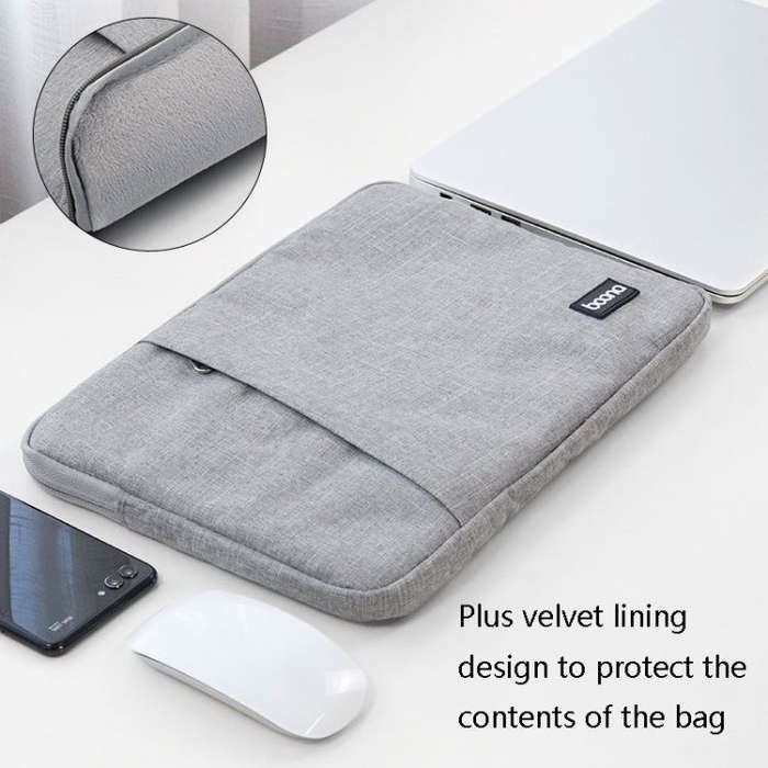 Baona Laptop Liner Bag Protective Cover, Size: 11 inch(Gray)