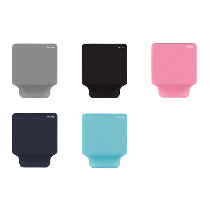 Baona Wrist Mouse Pad Memory Cotton Mouse Pad(Pink)