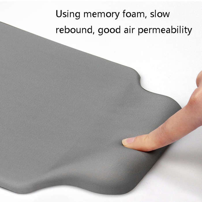 Baona Wrist Mouse Pad Memory Cotton Mouse Pad(Pink)