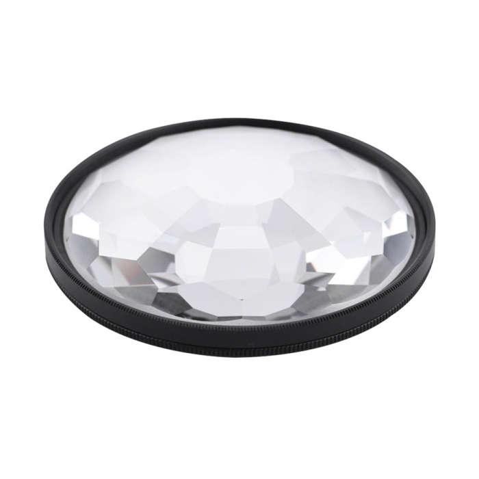 77mm 77mm Kaleidoscope Prism Foreground Blur Camera Glass Filter Lens