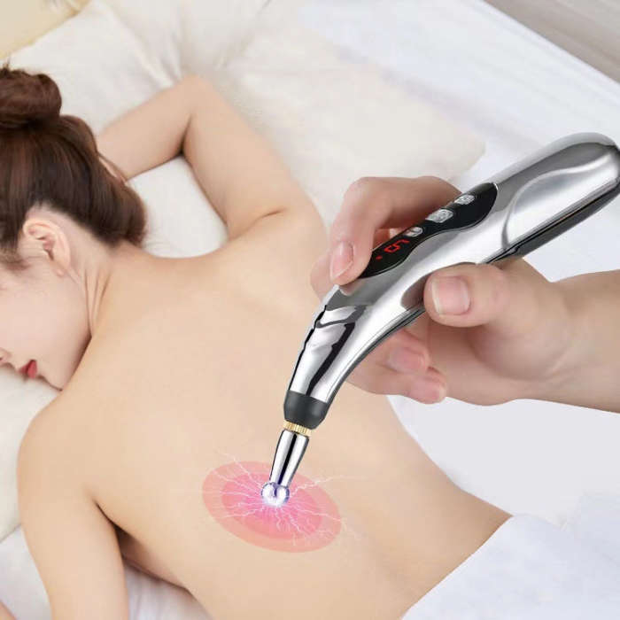 Circulating Energy Automatic Point Finding Meridian Pen Home Pain Electronic Acupuncture Pen Spec...