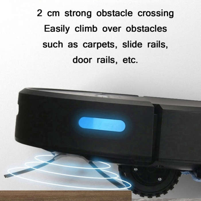 GEERLEPOL Smart Home Automatic Refilling Sweeping Robot, High Configuration Support Mobile Phone ...