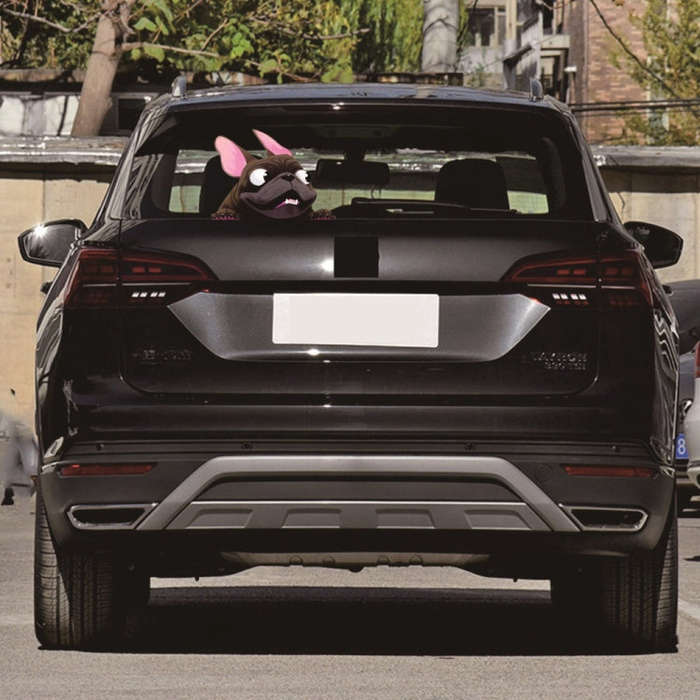 3 PCS D-840 Three-Dimensional Personalized Graphic Car Sticker Puppy Cartoon Colorful Vinyl Decal...