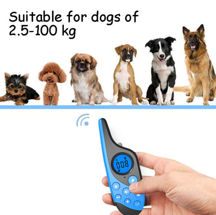 L-818 500M Training Device Rechargeable Remote Control Pet Bark Stopper