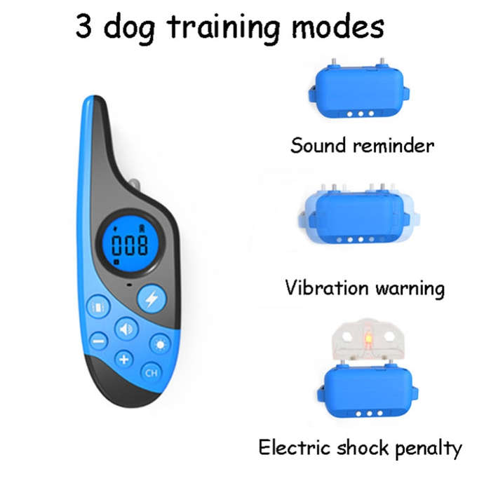 L-818 500M Training Device Rechargeable Remote Control Pet Bark Stopper
