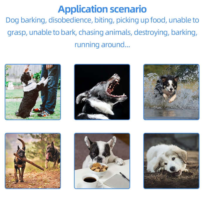 L-818 500M Training Device Rechargeable Remote Control Pet Bark Stopper