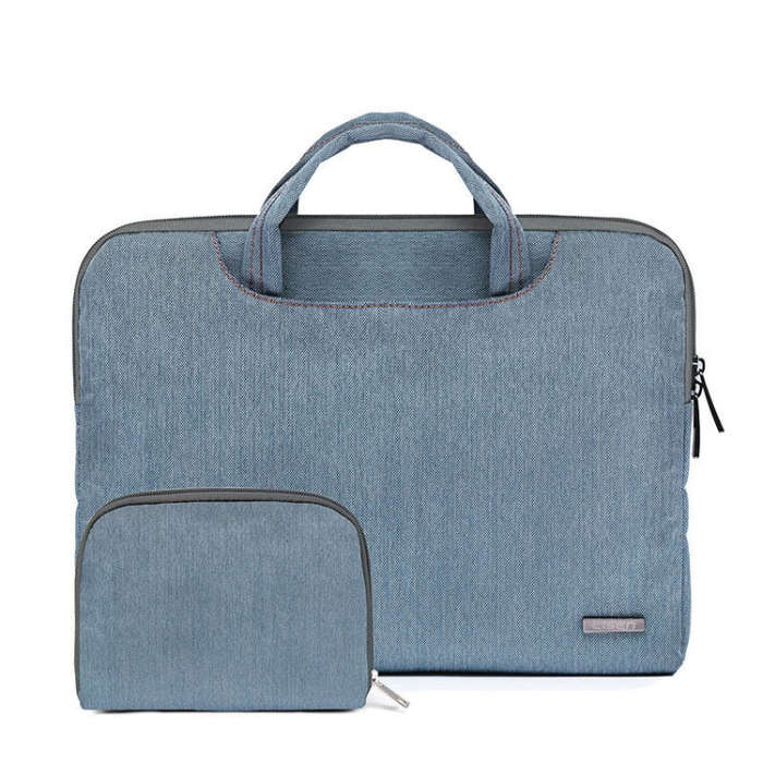 LiSEN LS-116 Simple Laptop Bag Business Laptop Liner Bag, Size: 13.3 inch(Snowflake Nylon Light B...