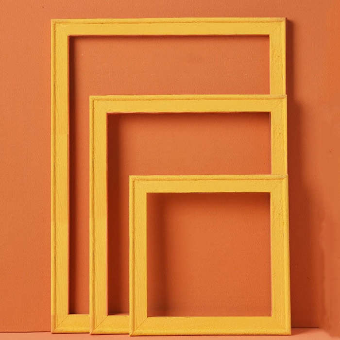 3 in 1 Different Sizes Morandi Color Wooden Photo Frame Series Color Spray Paint Photo Props Phot...