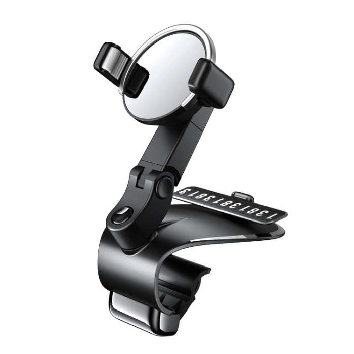 ZJ088 Car Mobile Phone Bracket Car Central Control Instrument Panel Rearview Mirror Multifunction...