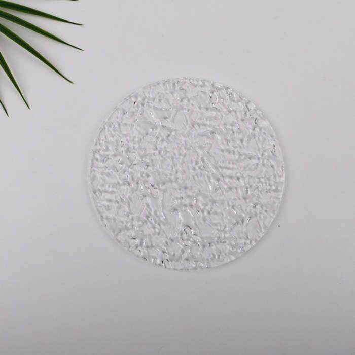 Round Diameter 15cm Acrylic Texture Background Board Photo Props Decorative Geometric Ornaments(W...