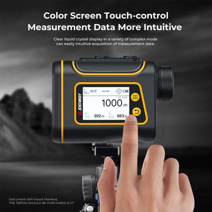 SNDWAY Rangefinder Instrument Outdoor Telescope Golf Measuring Instrument, Model: SW1500B 1500m