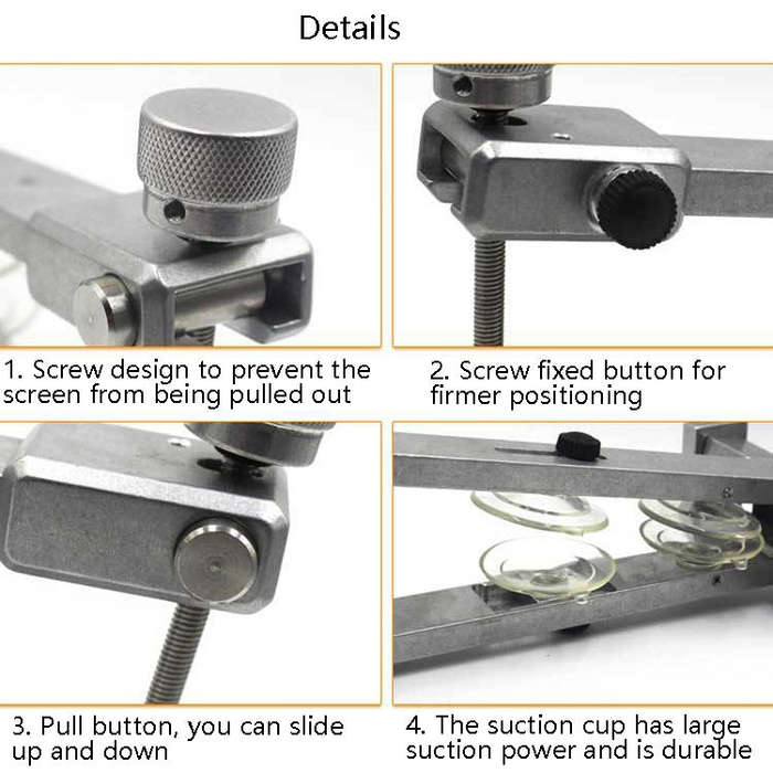 WOLVE K100  Free Heating Tablet Mobile Phone Screen Repair Separation Suction Cup Disassembly Mac...