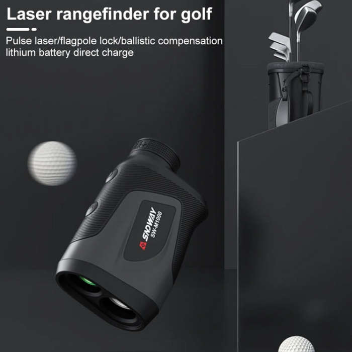 SNDWAY Telescope Golf Rangefinder Handheld Outdoor Altitude Angle Rangefinder, Model: SW-M1000 1000m