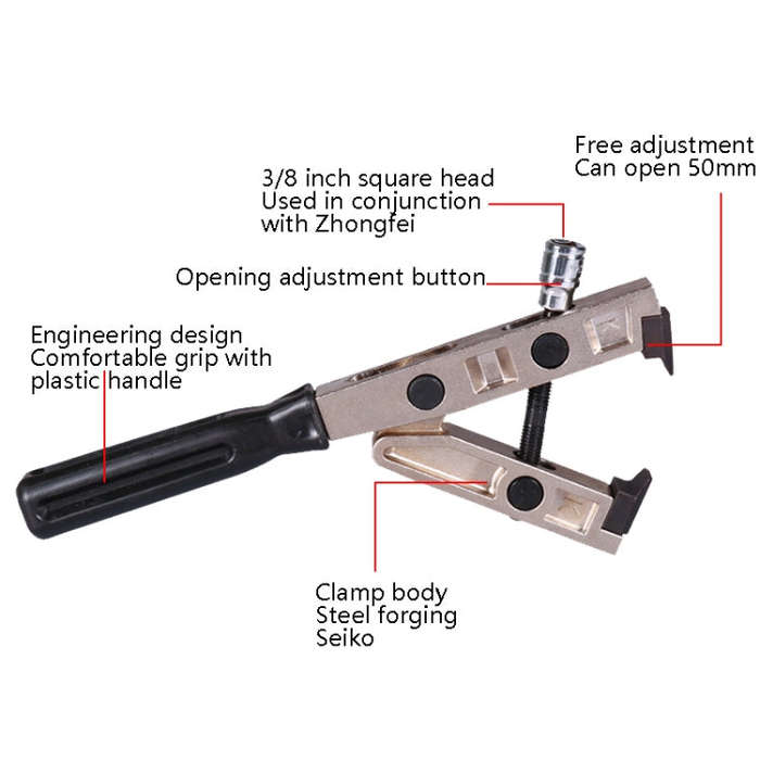 HP031 Powerful Ball Cage Dust Cover Removal Tool(Cage Clamp Pliers)