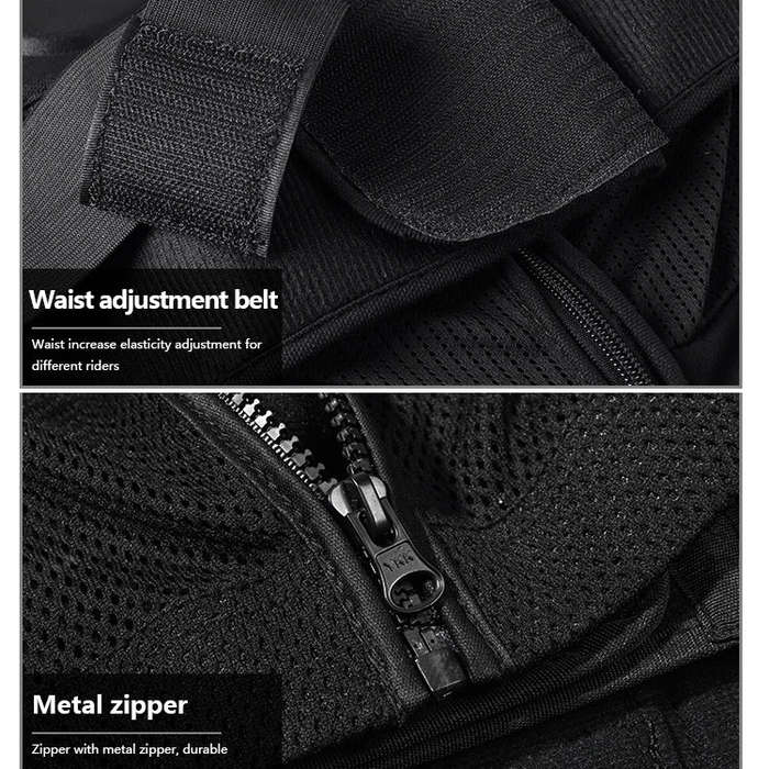 GHOST RACING F060 Motorcycle Armor Suit Riding Protective Gear Chest Protector Elbow Pad Fall Pro...