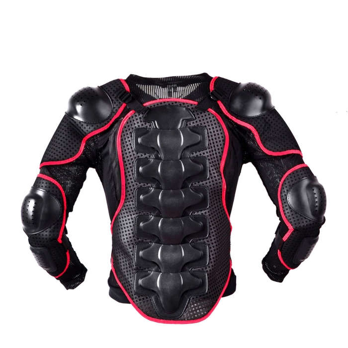 GHOST RACING F060 Motorcycle Armor Suit Riding Protective Gear Chest Protector Elbow Pad Fall Pro...