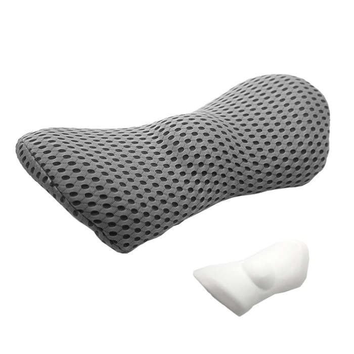 Car Supplies Lumbar Support Memory Foam Car Backrest Lumbar Cushion Seat Cushion Lumbar Pillow, C...