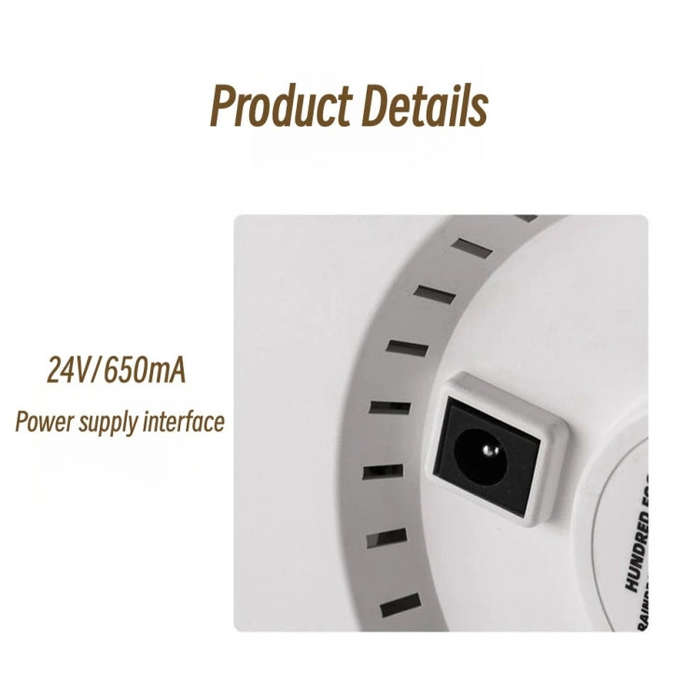 UFO Water Drop Aromatherapy Humidifier Desktop Remote Control Diffuser, Plug: EU Plug(White)