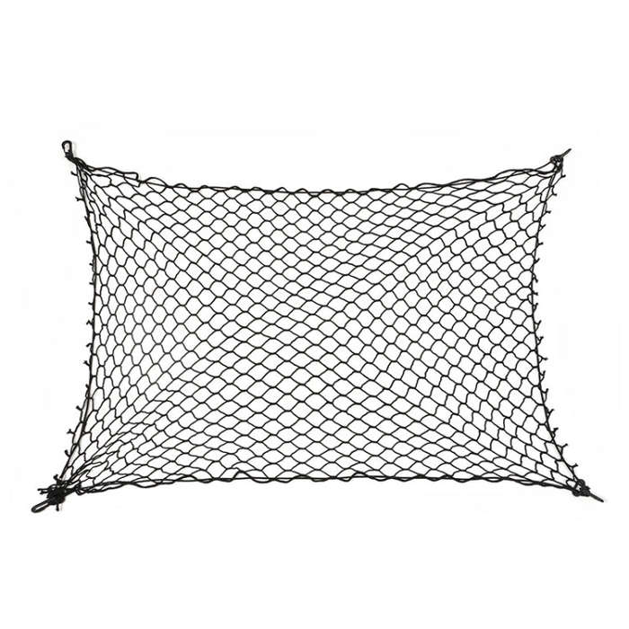 Car Pet Isolation Net Car Back Seat Dog Barrier Safety Net(120x70cm 4 Side Rubber Band)